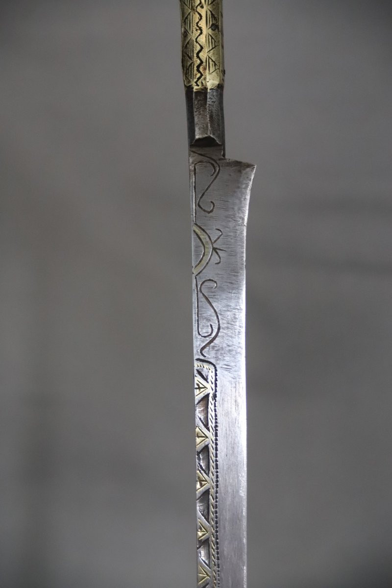 A Kabyle Dagger (dagger) Known As A Flissa - Algeria, Kabylia, Late 19th/early 20th Century-photo-7