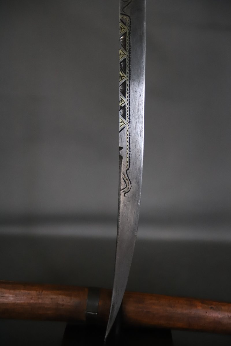 A Kabyle Dagger (dagger) Known As A Flissa - Algeria, Kabylia, Late 19th/early 20th Century-photo-8