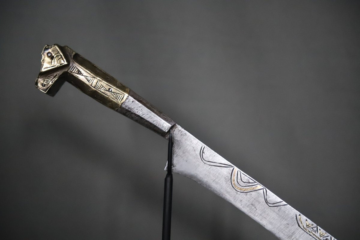 Sabre Kabyle dit flissa - Algérie, Kabylie, 2nde moité 19ème début 20ème siècle-photo-1