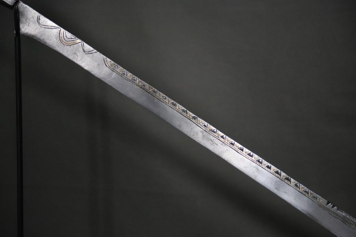 Sabre Kabyle dit flissa - Algérie, Kabylie, 2nde moité 19ème début 20ème siècle-photo-3