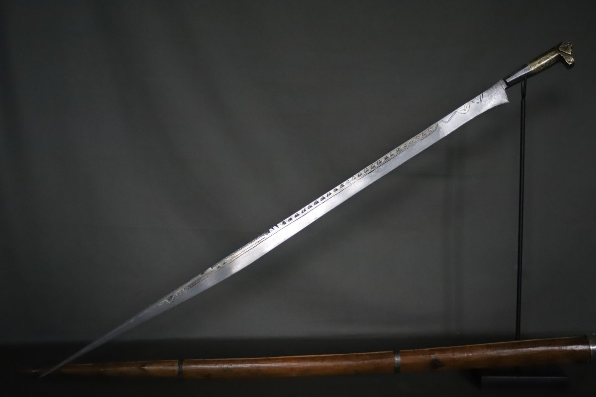 Sabre Kabyle dit flissa - Algérie, Kabylie, 2nde moité 19ème début 20ème siècle-photo-5