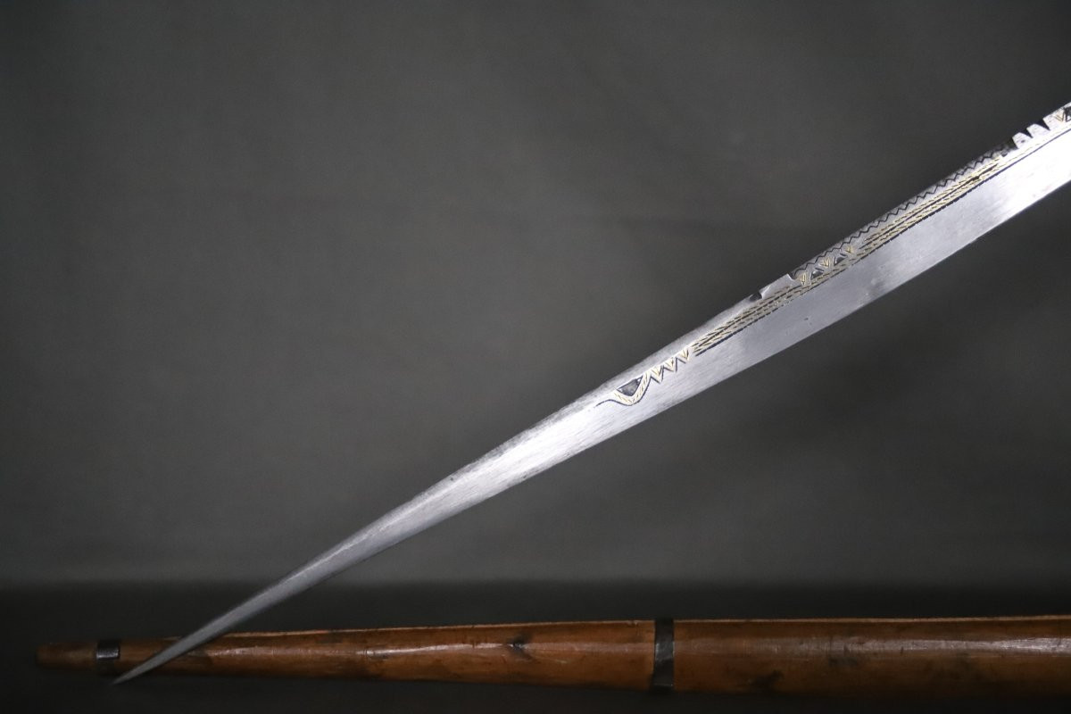 Sabre Kabyle dit flissa - Algérie, Kabylie, 2nde moité 19ème début 20ème siècle-photo-7