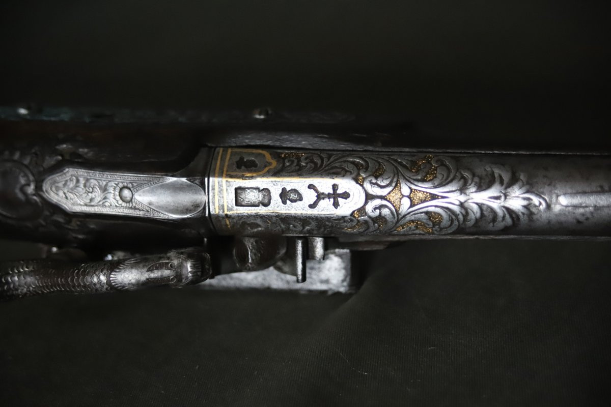 Spanish Rifle (musket) - Spain, Second Half Of The 18th Century, Modified First Half Of The 19th Century-photo-3