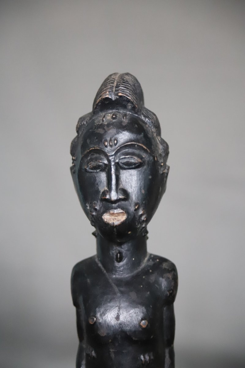 Statuette blolo bian (époux mystique) - Côte d'Ivoire, Baoule, 20ème siècle-photo-3