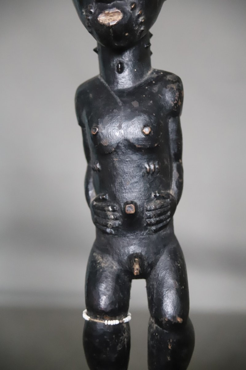 Statuette blolo bian (époux mystique) - Côte d'Ivoire, Baoule, 20ème siècle-photo-4