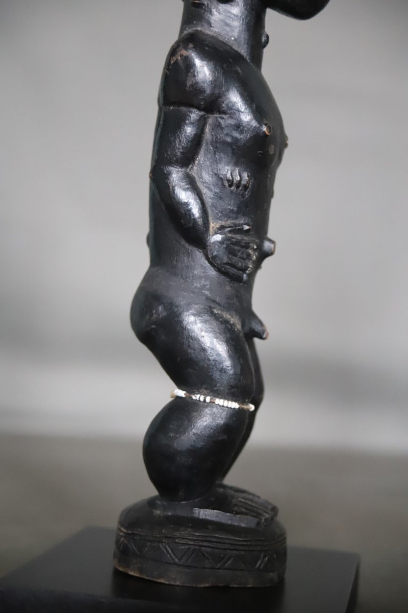 Statuette blolo bian (époux mystique) - Côte d'Ivoire, Baoule, 20ème siècle-photo-1