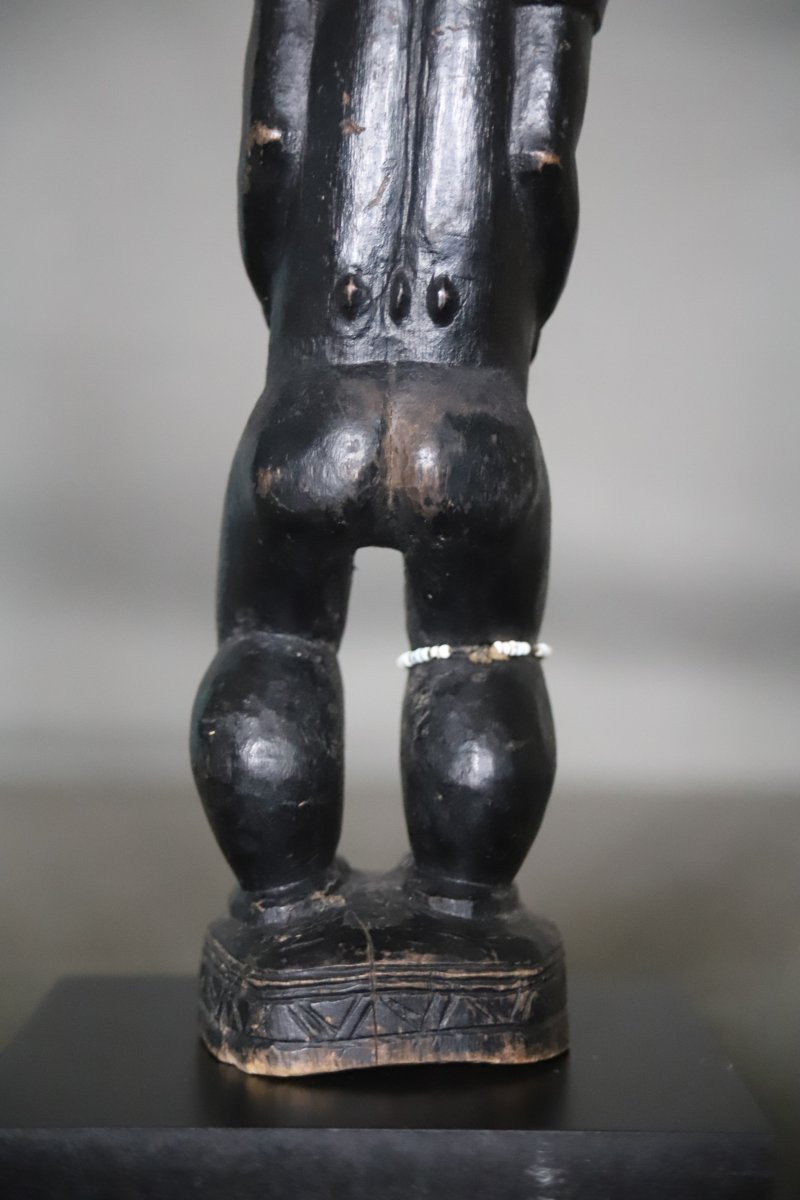 Statuette blolo bian (époux mystique) - Côte d'Ivoire, Baoule, 20ème siècle-photo-4