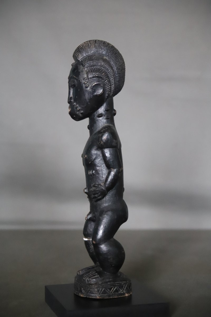 Statuette blolo bian (époux mystique) - Côte d'Ivoire, Baoule, 20ème siècle-photo-5