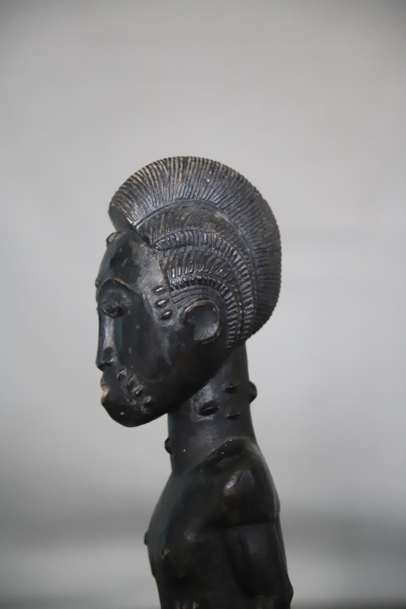 Statuette blolo bian (époux mystique) - Côte d'Ivoire, Baoule, 20ème siècle-photo-6