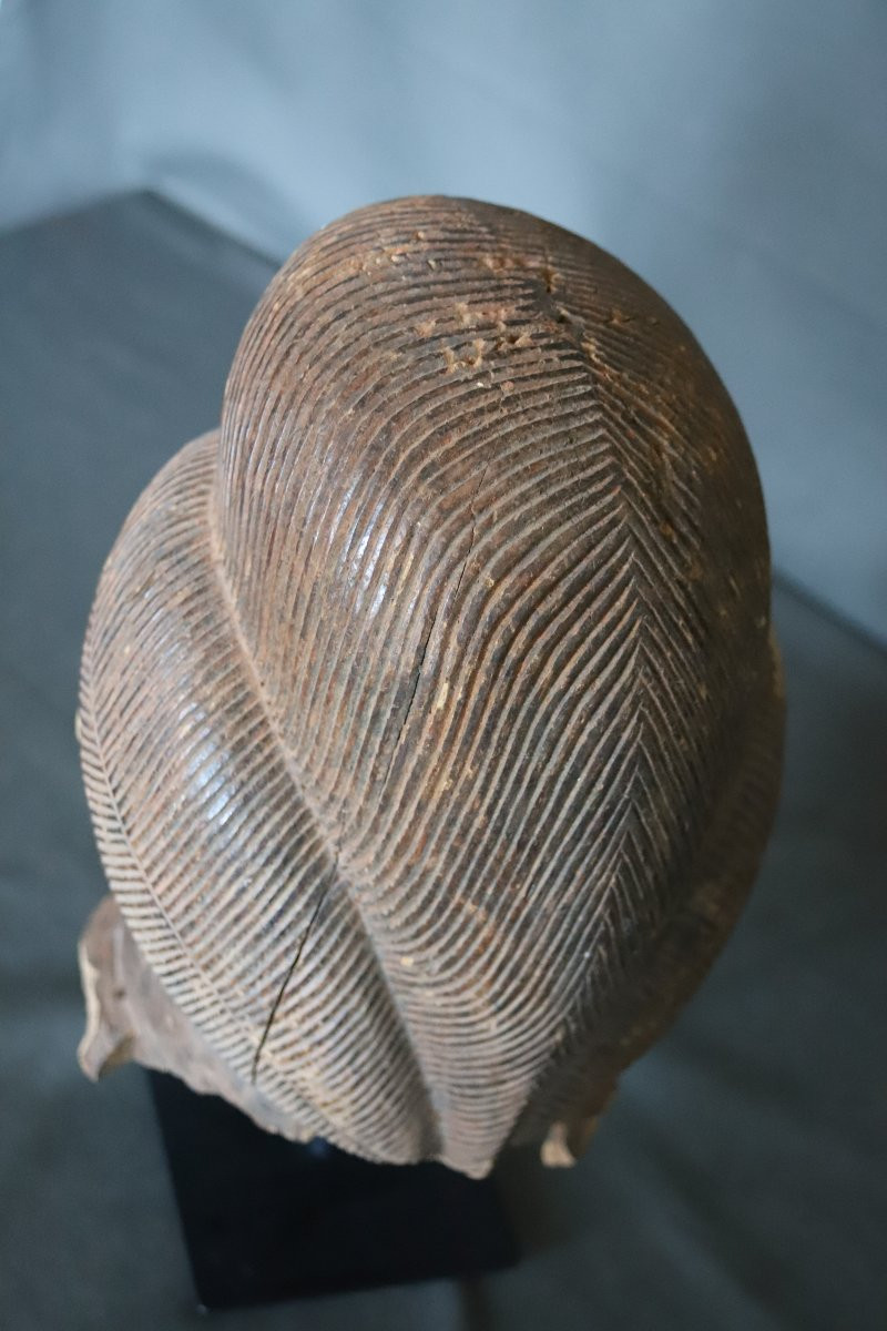 Okuyi Helmet Mask - Gabon, Punu People, First Half Of The 20th Century Or Earlier-photo-6