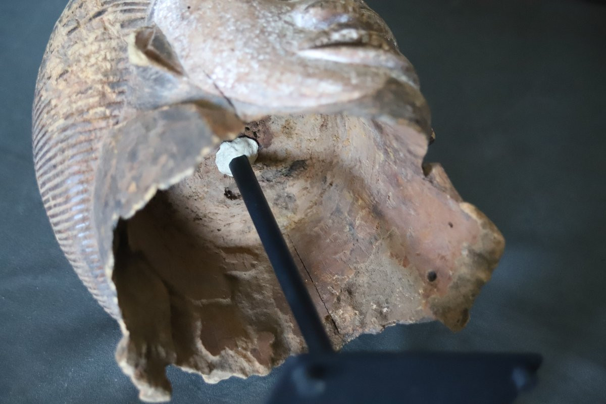 Okuyi Helmet Mask - Gabon, Punu People, First Half Of The 20th Century Or Earlier-photo-7