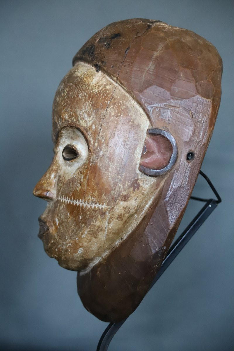 Ancien masque Yombe - République démocratique du Congo, culture Kongo Yombe-photo-4
