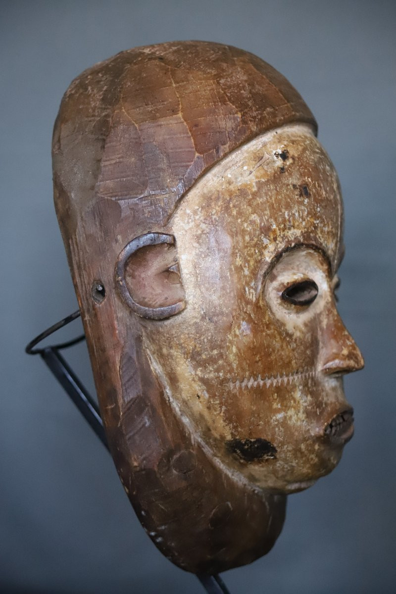 Ancien masque Yombe - République démocratique du Congo, culture Kongo Yombe-photo-6