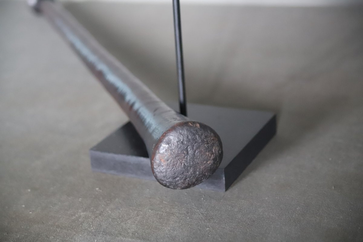 New Hebrides (vanuatu) Club (block) - Early 20th Century Or Earlier-photo-5