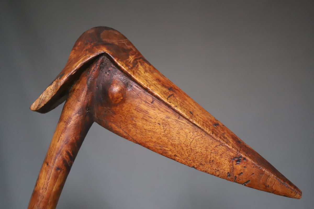 Kanak Bird-beak Club - Melanesia, New Caledonia, Early 20th Century Or Earlier-photo-3