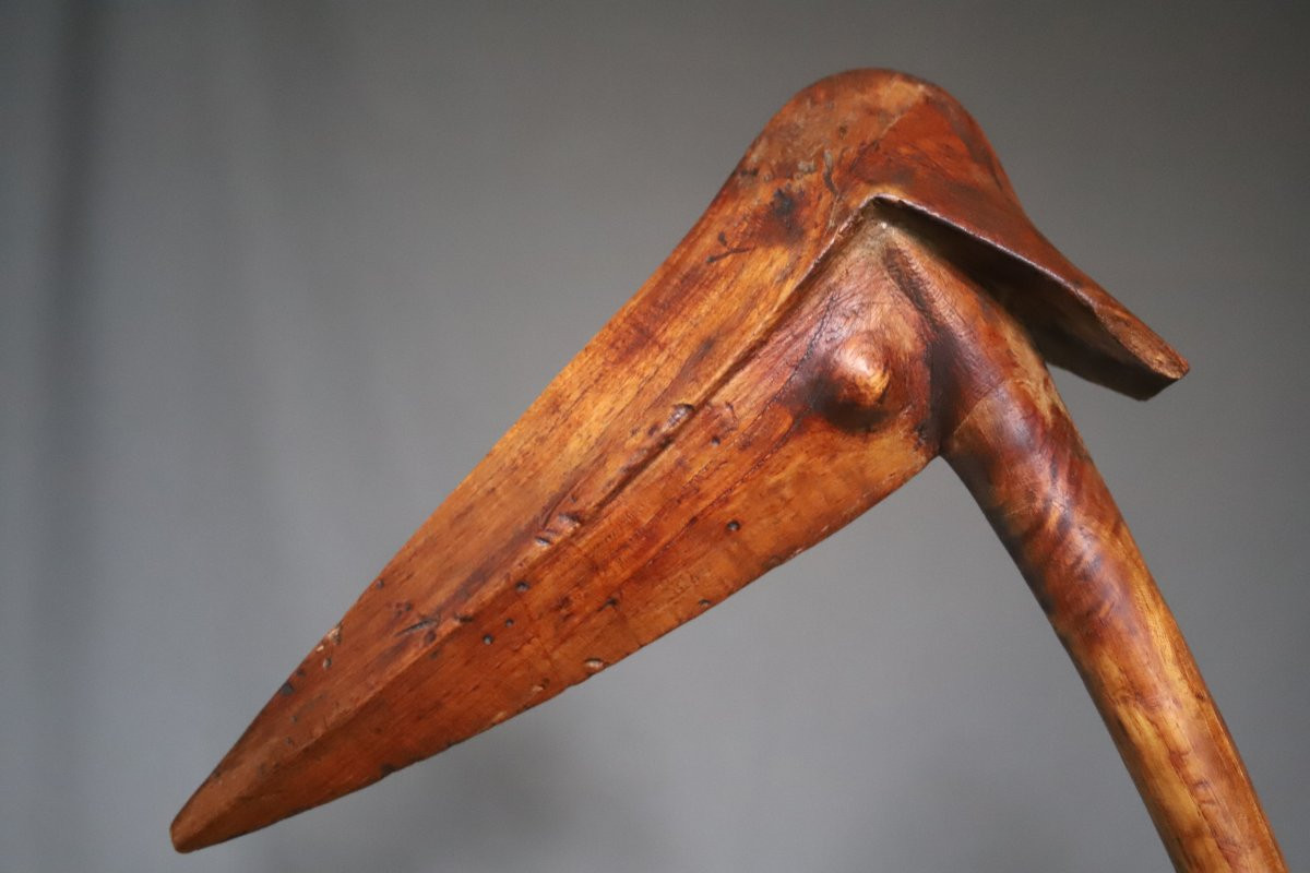 Kanak Bird-beak Club - Melanesia, New Caledonia, Early 20th Century Or Earlier-photo-3