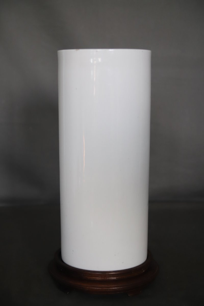 Chinese Porcelain Scroll Vase - China, Circa 1900-photo-3