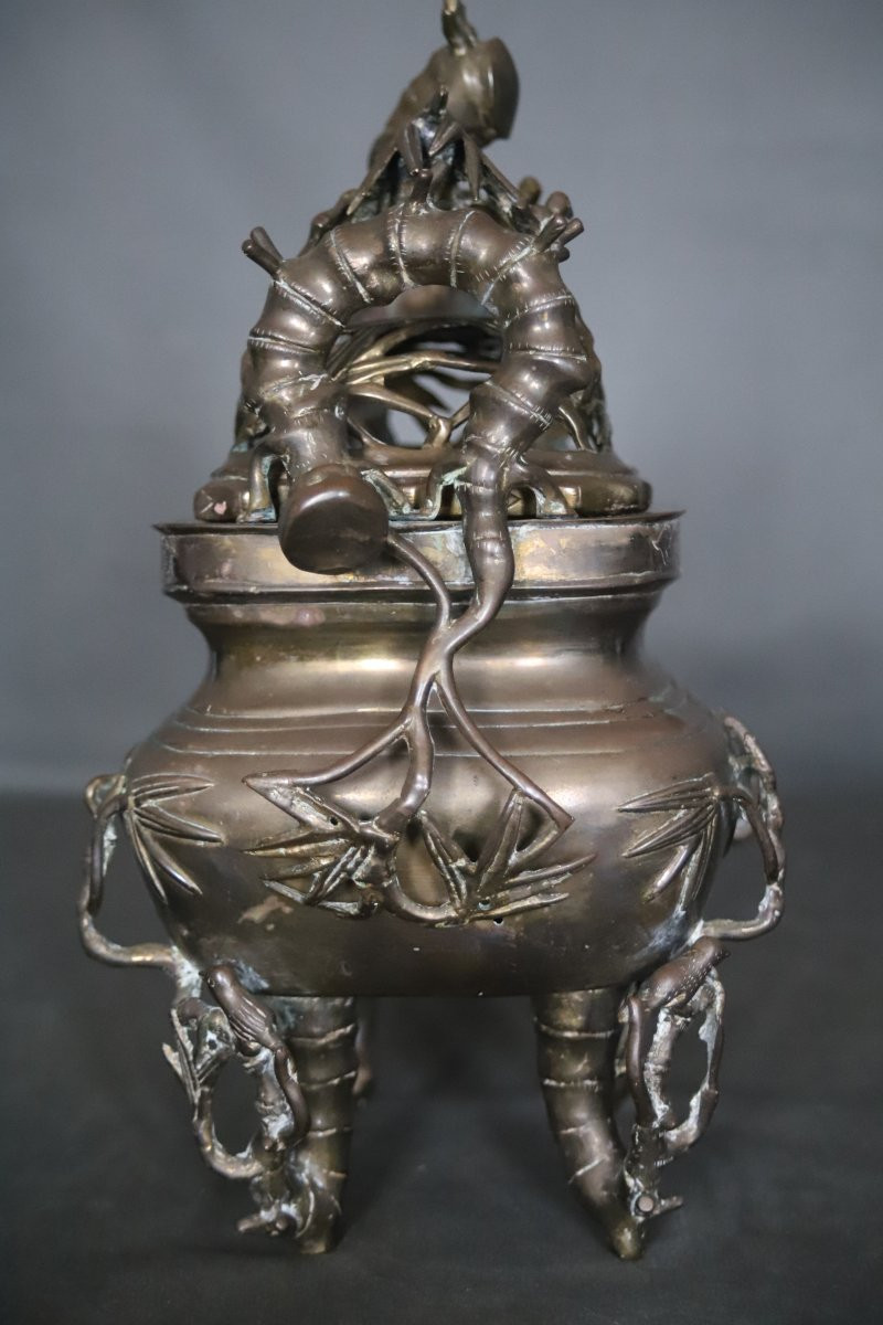 Bronze Incense Burner - Vietnam, 19th Century-photo-1