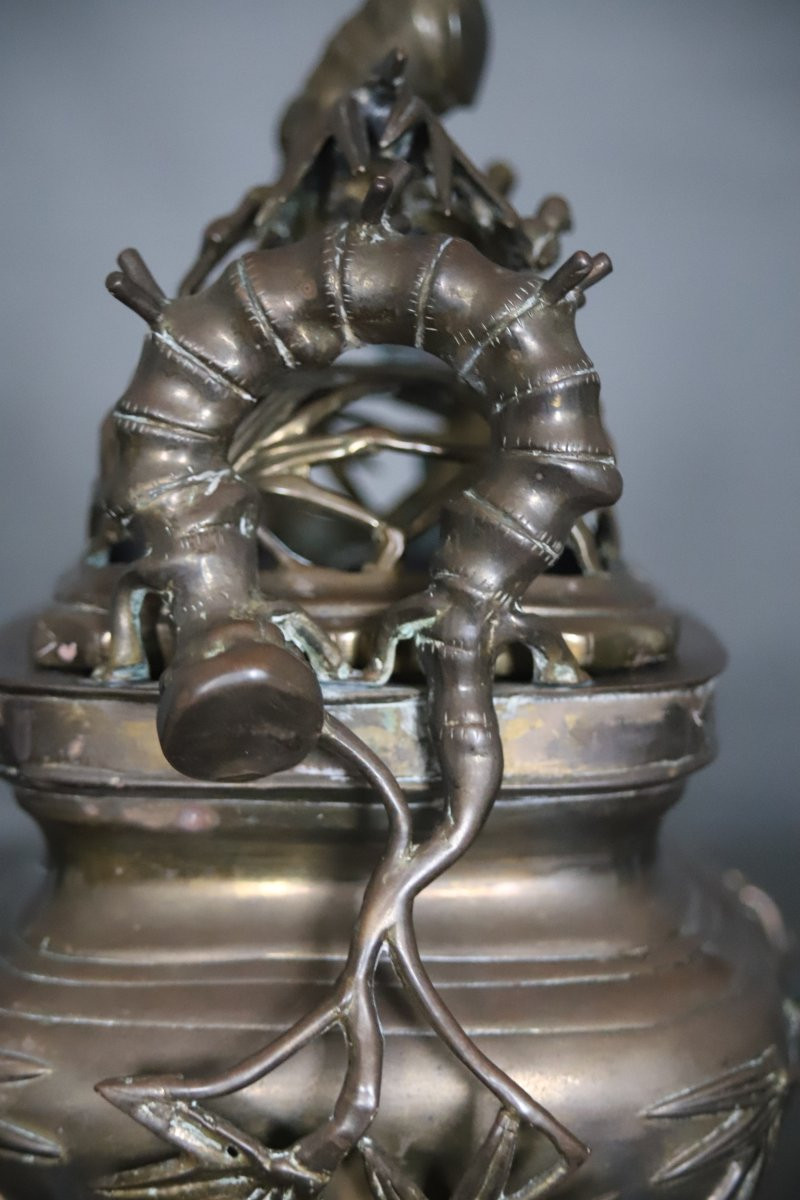 Bronze Incense Burner - Vietnam, 19th Century-photo-2