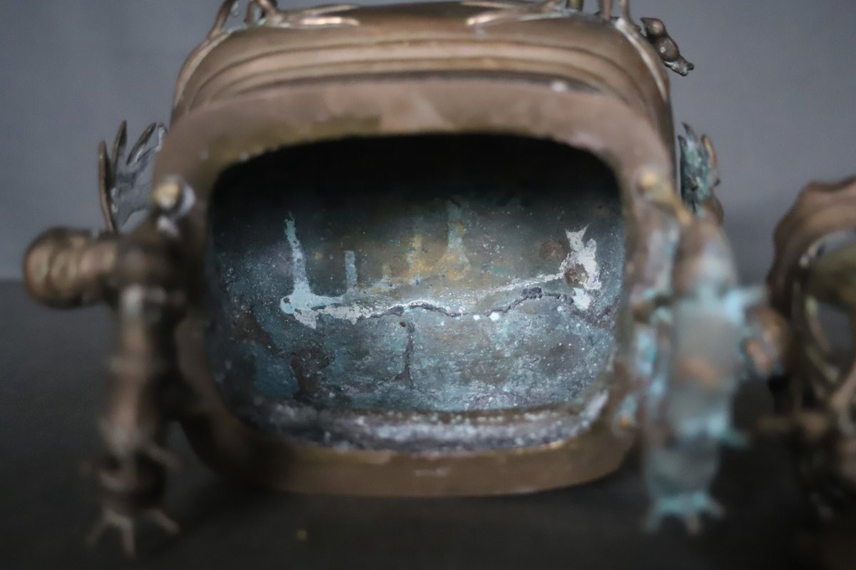 Bronze Incense Burner - Vietnam, 19th Century-photo-7