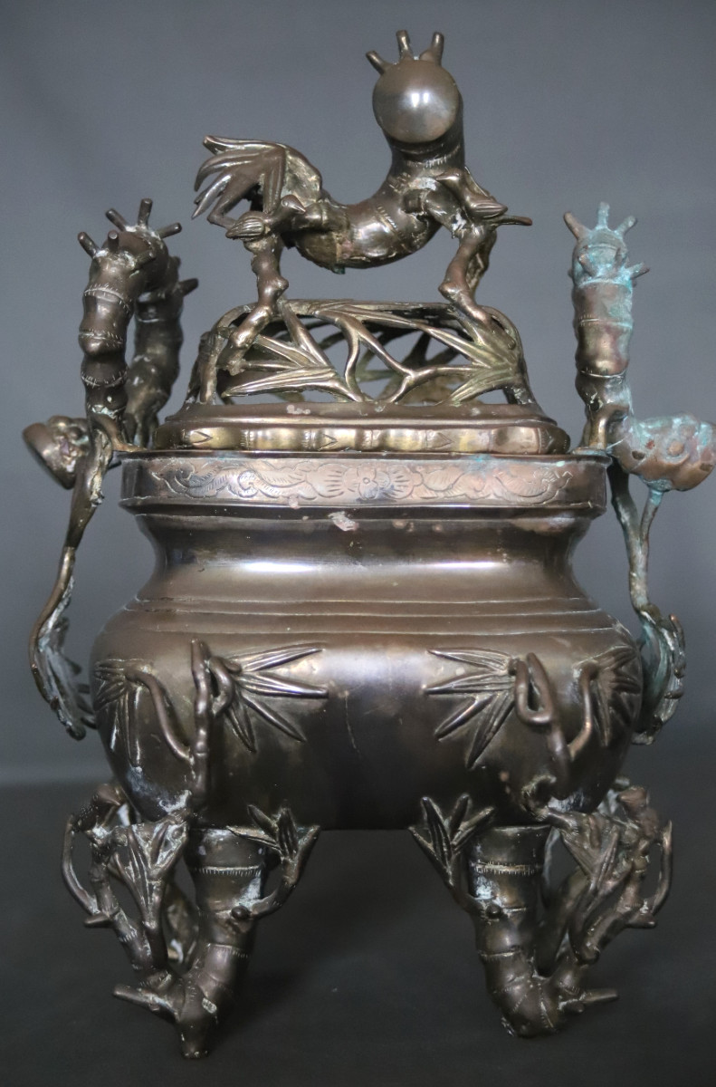Bronze Incense Burner - Vietnam, 19th Century