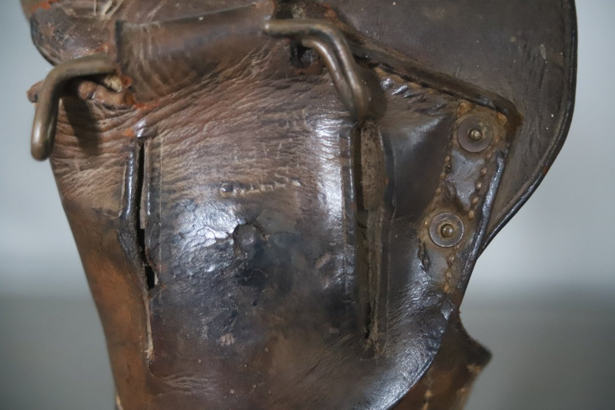 American Leather Holster For A Colt 1911 - United States, World War I, Dated 1917-photo-1