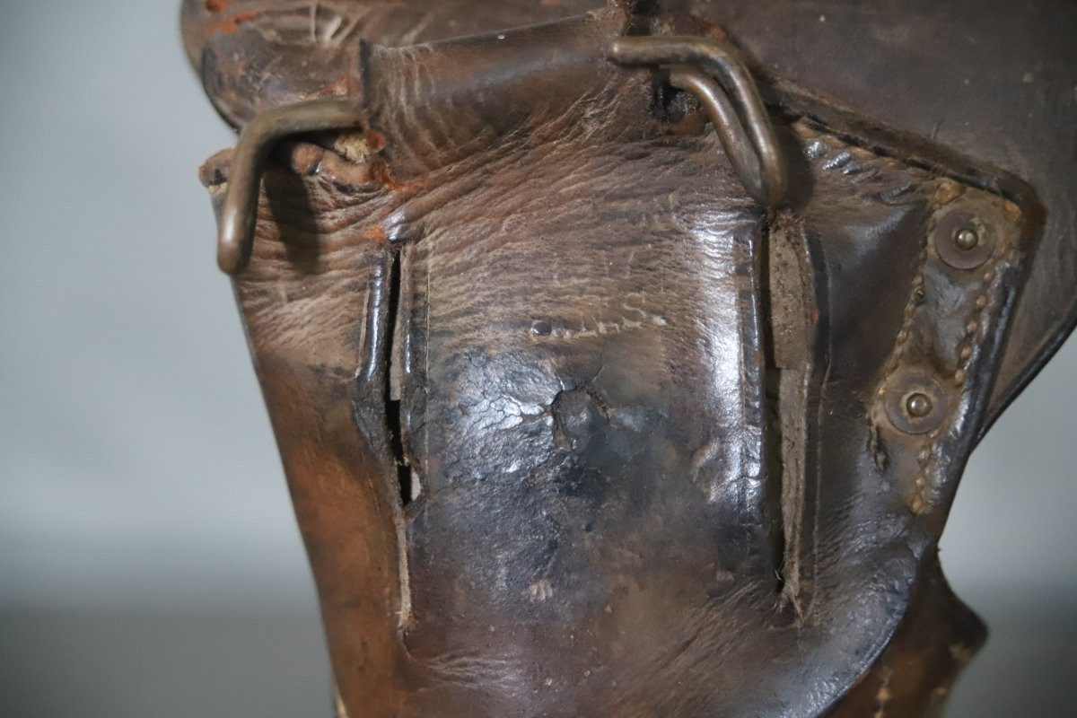 American Leather Holster For A Colt 1911 - United States, World War I, Dated 1917-photo-2