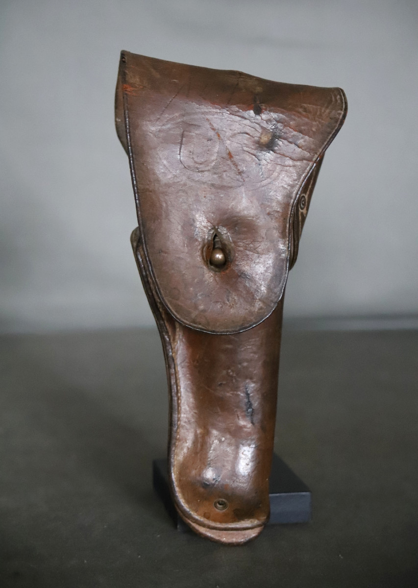 American Leather Holster For A Colt 1911 - United States, World War I, Dated 1917