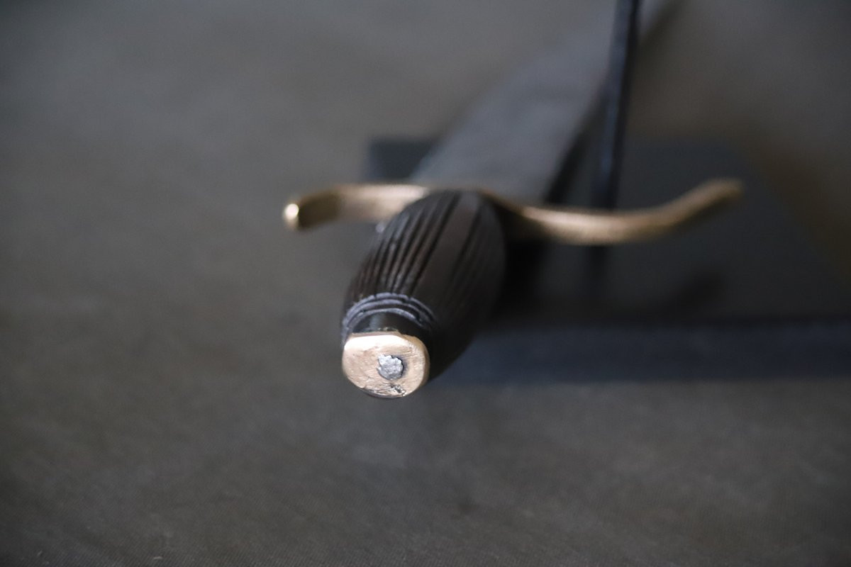 Short Chinese Sword Known As A Paidao - Southern China, Northern Vietnam, 19th Century-photo-5