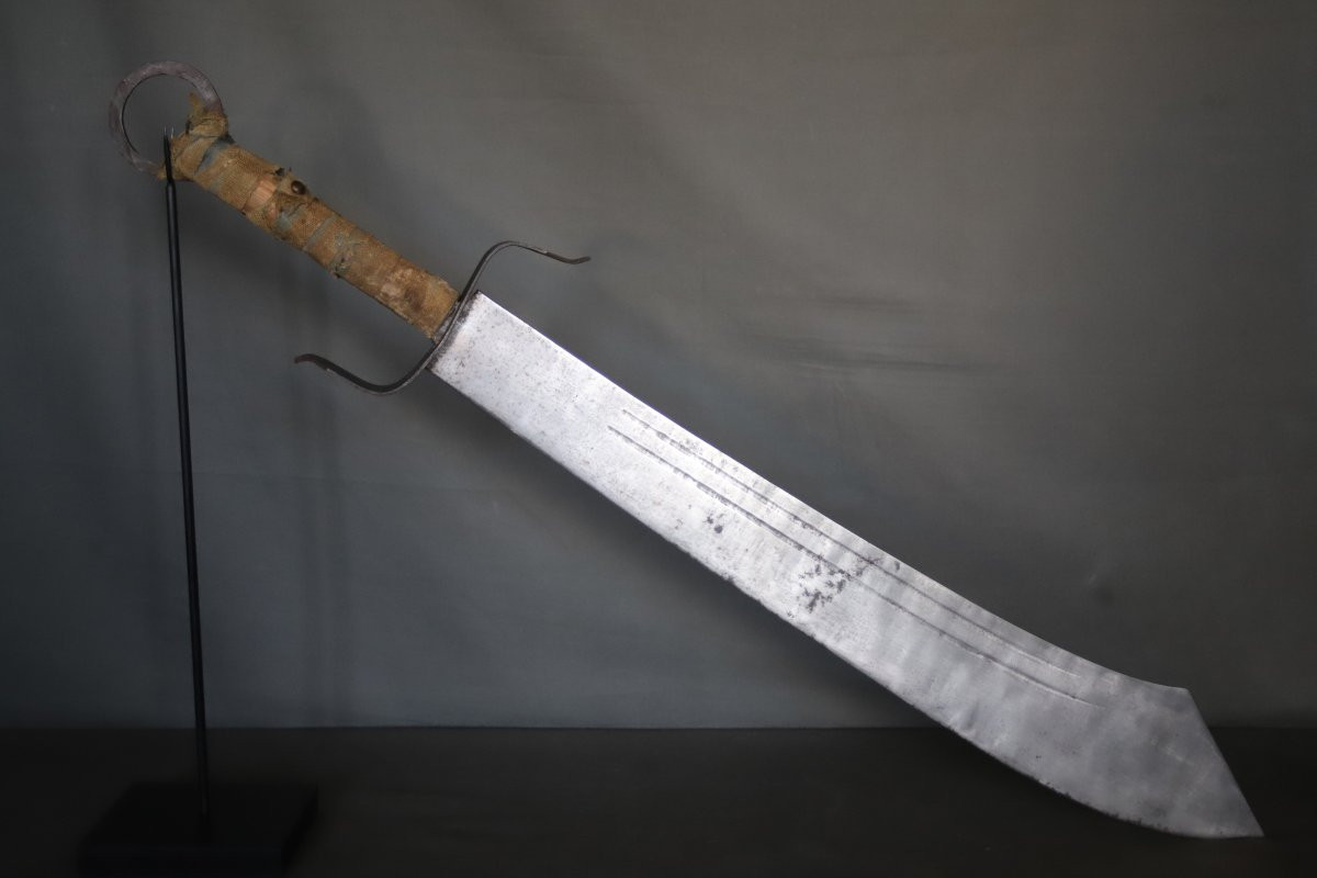 Un fort sabre Chinois dit dadao - Chine, 1ère moitié du 20ème siècle-photo-1