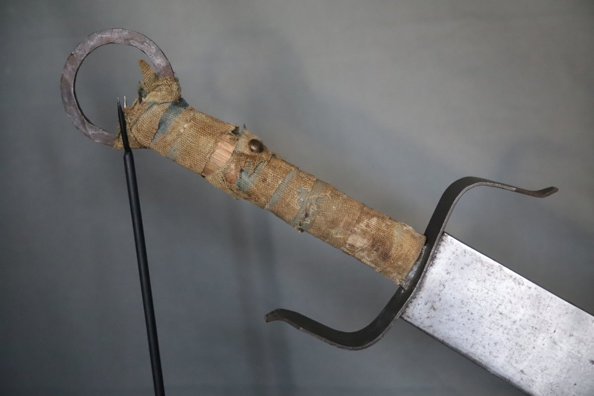Un fort sabre Chinois dit dadao - Chine, 1ère moitié du 20ème siècle-photo-2