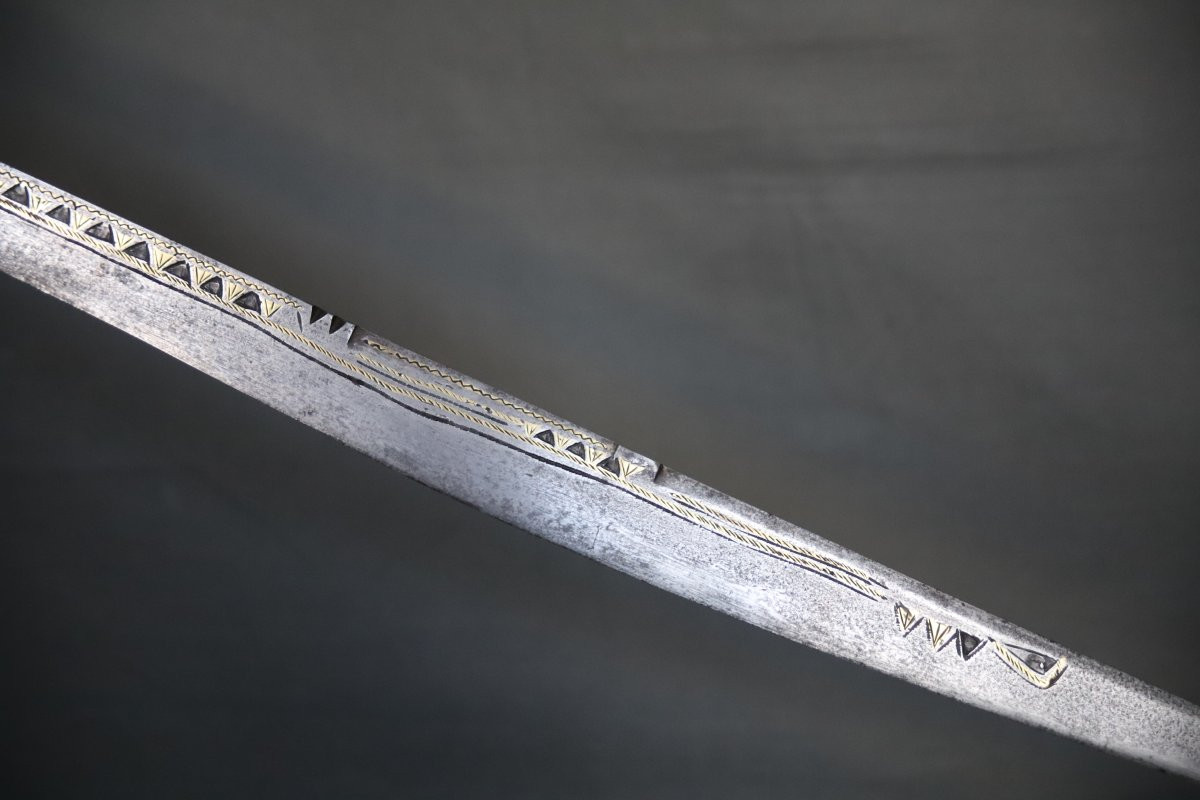 Imposing Flissa Saber - Algeria, Kabylia, 19th Century-photo-1