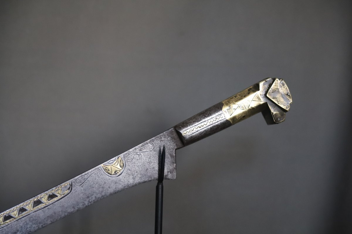 Imposing Flissa Saber - Algeria, Kabylia, 19th Century-photo-4