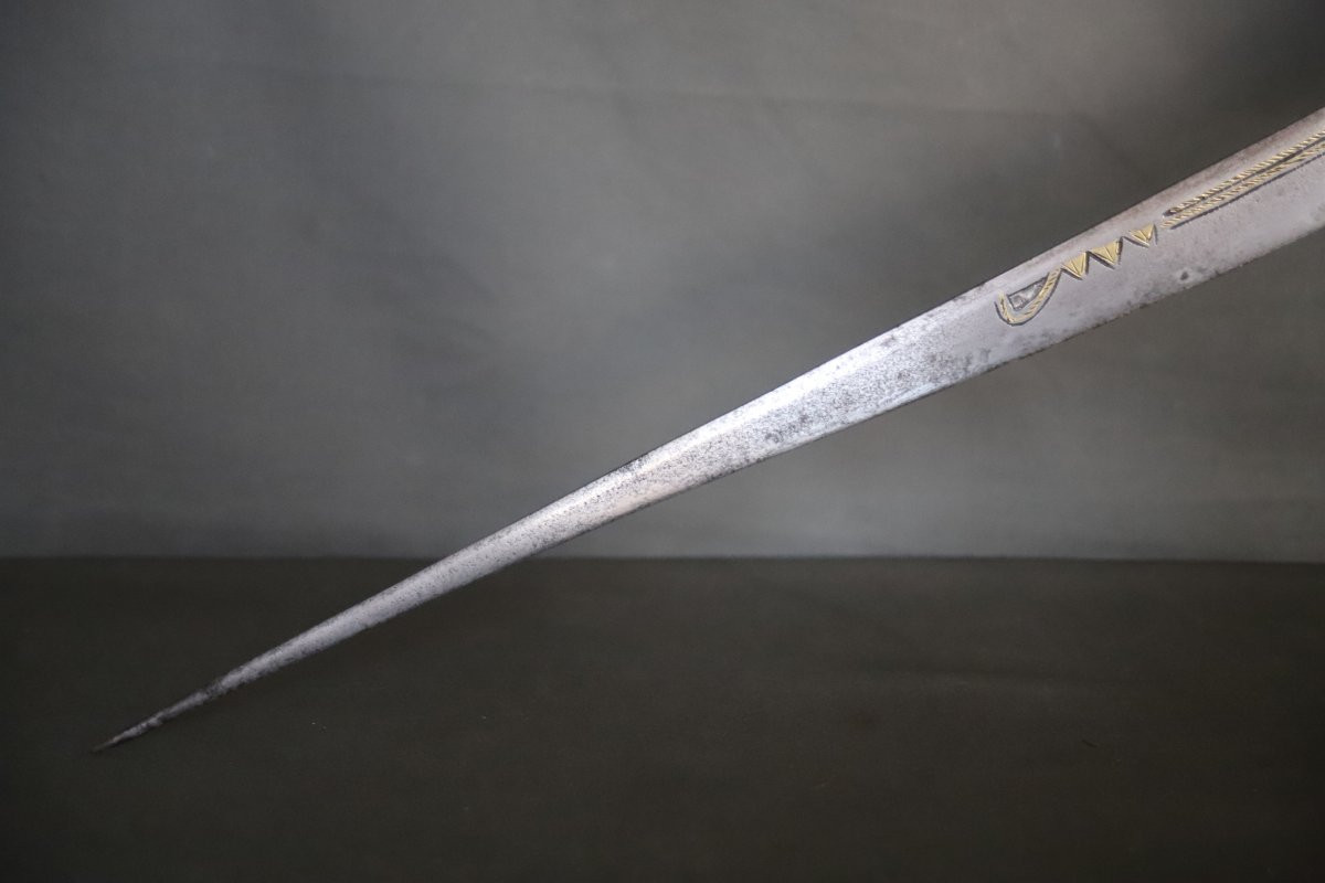 Imposing Flissa Saber - Algeria, Kabylia, 19th Century-photo-6