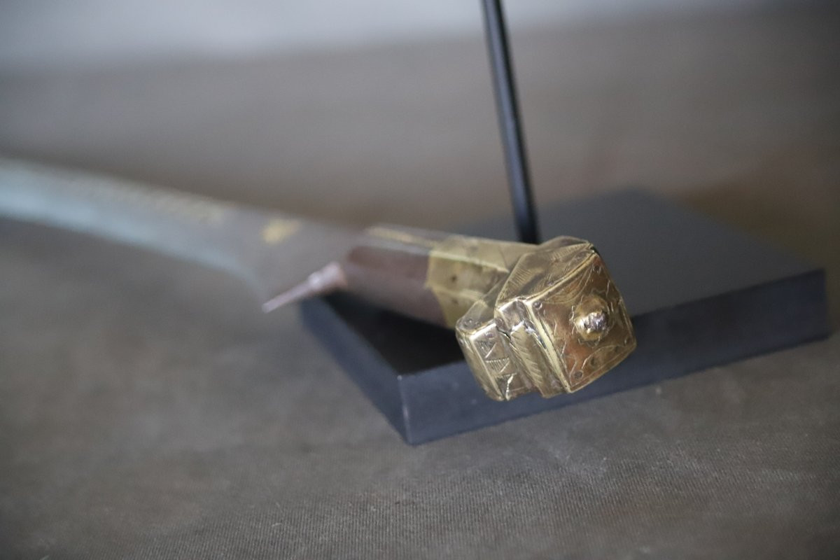 Imposing Flissa Saber - Algeria, Kabylia, 19th Century-photo-7