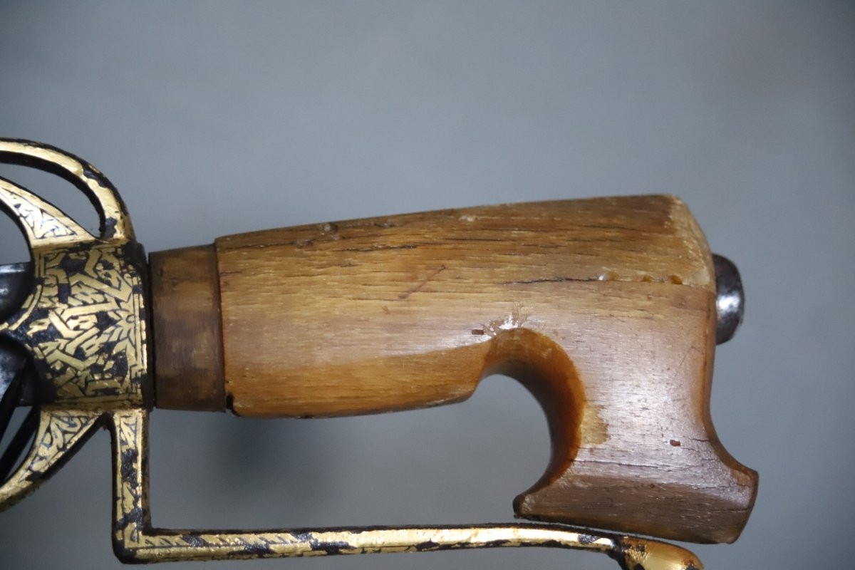 Sabre Nimcha Marocain - Maroc, 19ème siècle-photo-1