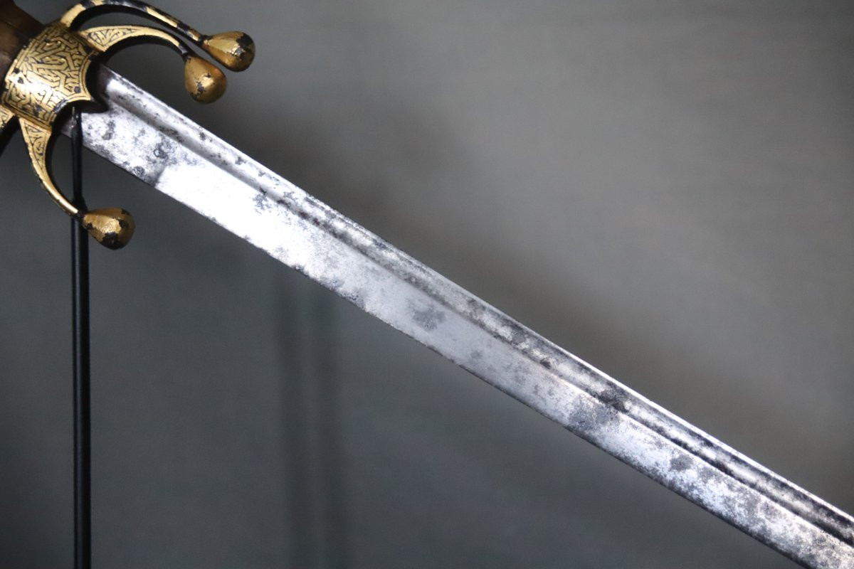 Sabre Nimcha Marocain - Maroc, 19ème siècle-photo-3