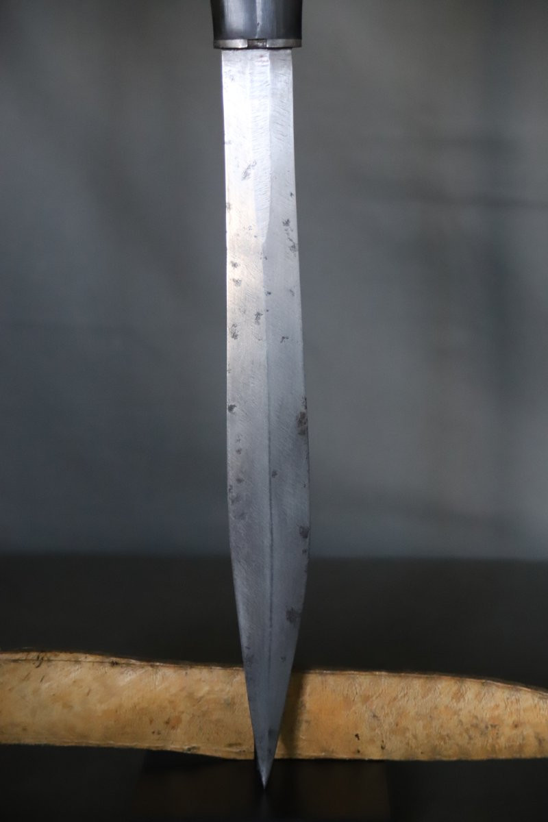 Sabre court de la corne de l'Afrique dit bilao - Abyssinie, Ethiopie, vers 1900-photo-7