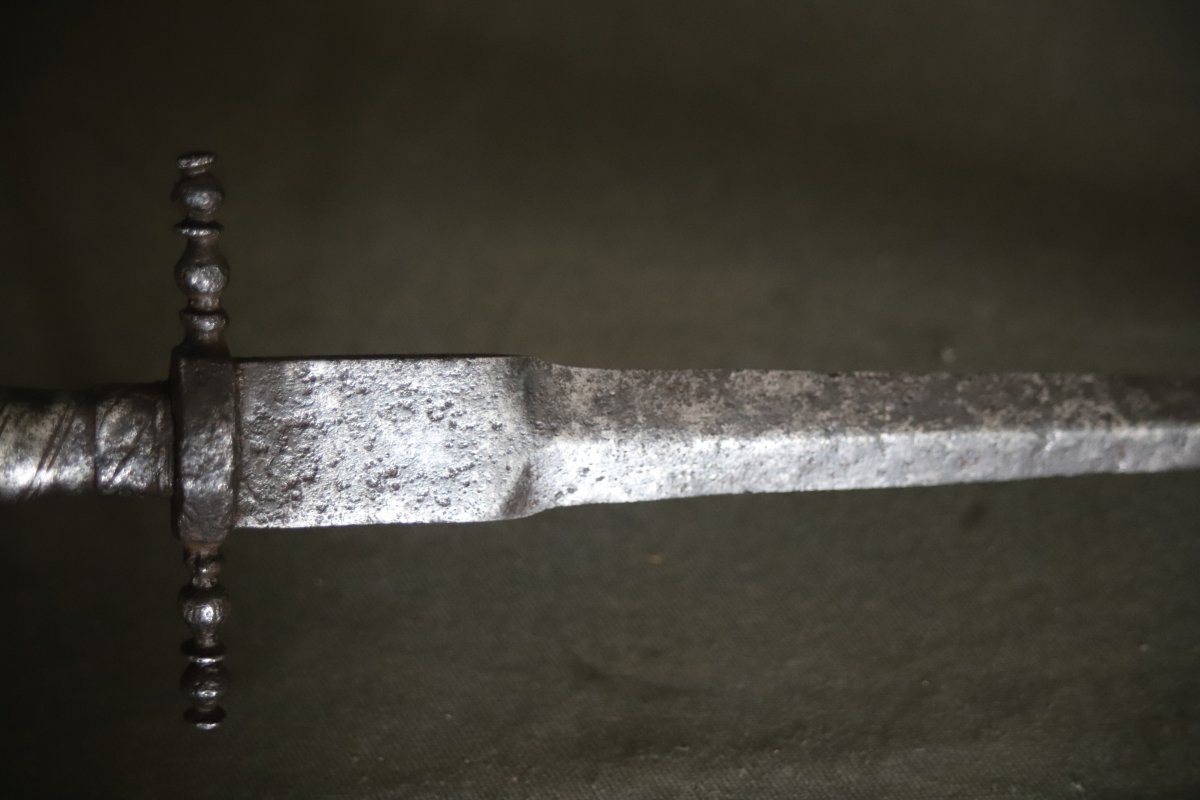 Dague renaissance - Europe de l'Ouest, fin 16ème début 17ème siècle-photo-2