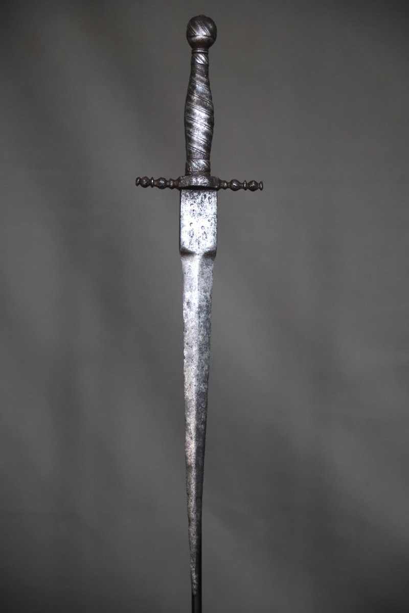 Dague renaissance - Europe de l'Ouest, fin 16ème début 17ème siècle-photo-3