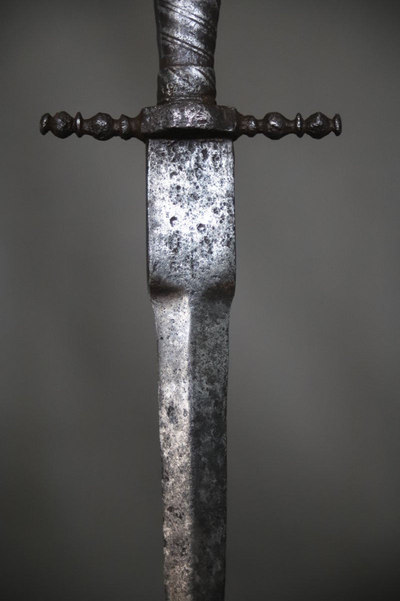 Dague renaissance - Europe de l'Ouest, fin 16ème début 17ème siècle-photo-4