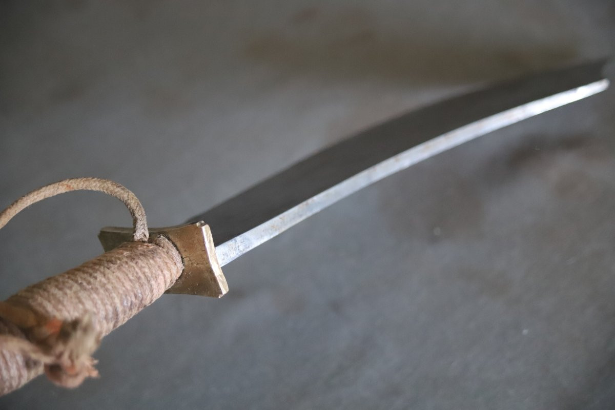 Poignard à forte lame - Chine du Sud, Vietnam, 19ème siècle-photo-5