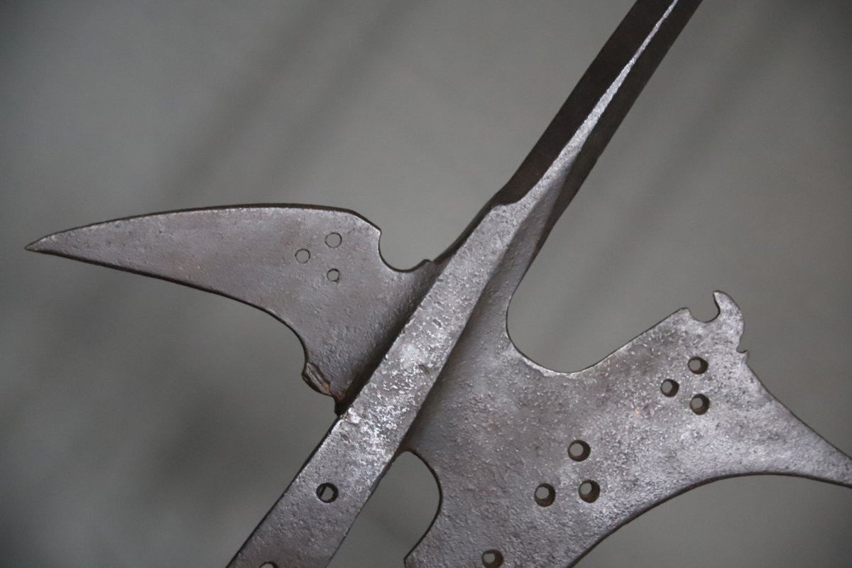 Fer De Hallebarde - Europe, 16ème Siècle-photo-3