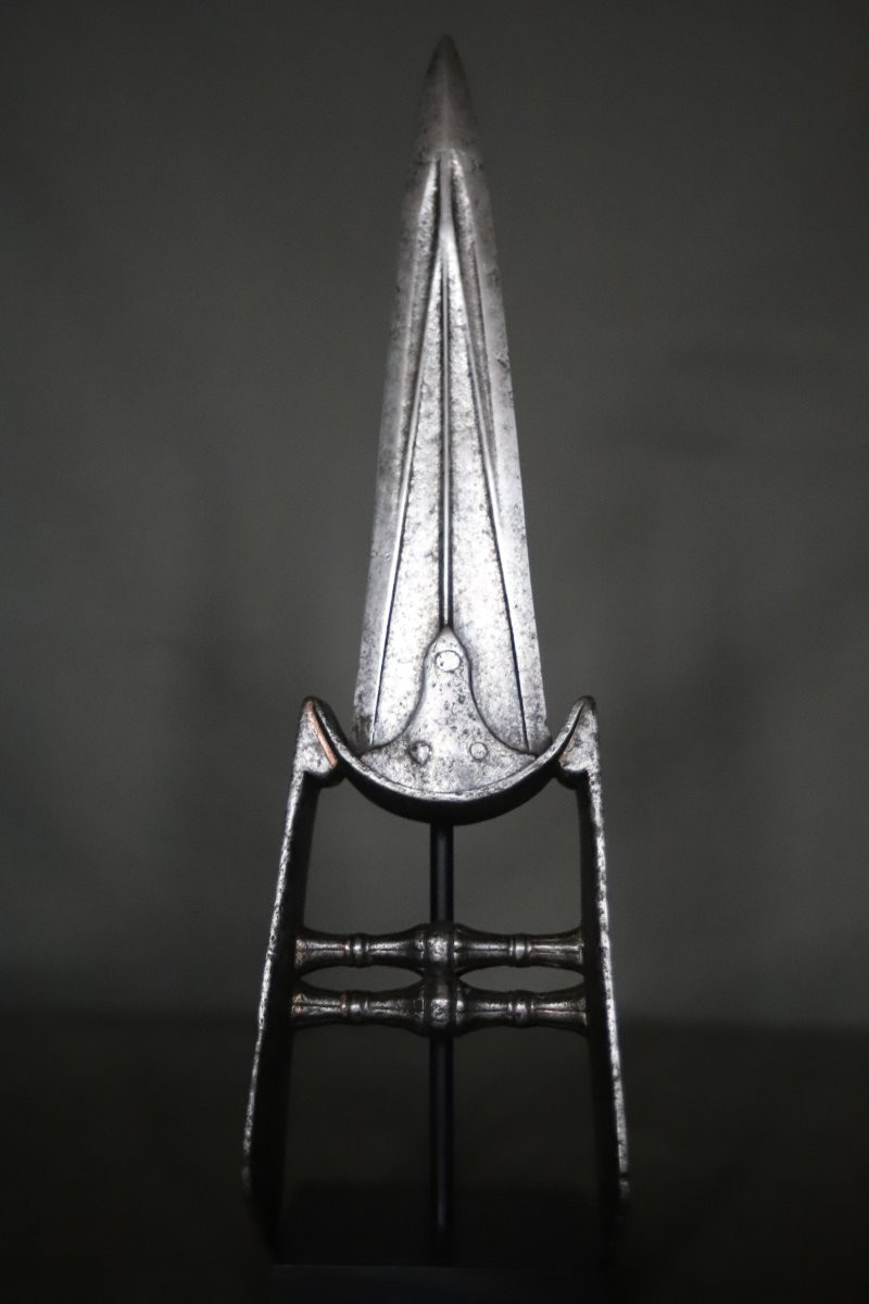 Dague (poignard) Indienne dit katar - Inde, 17ème-18ème siècle-photo-4