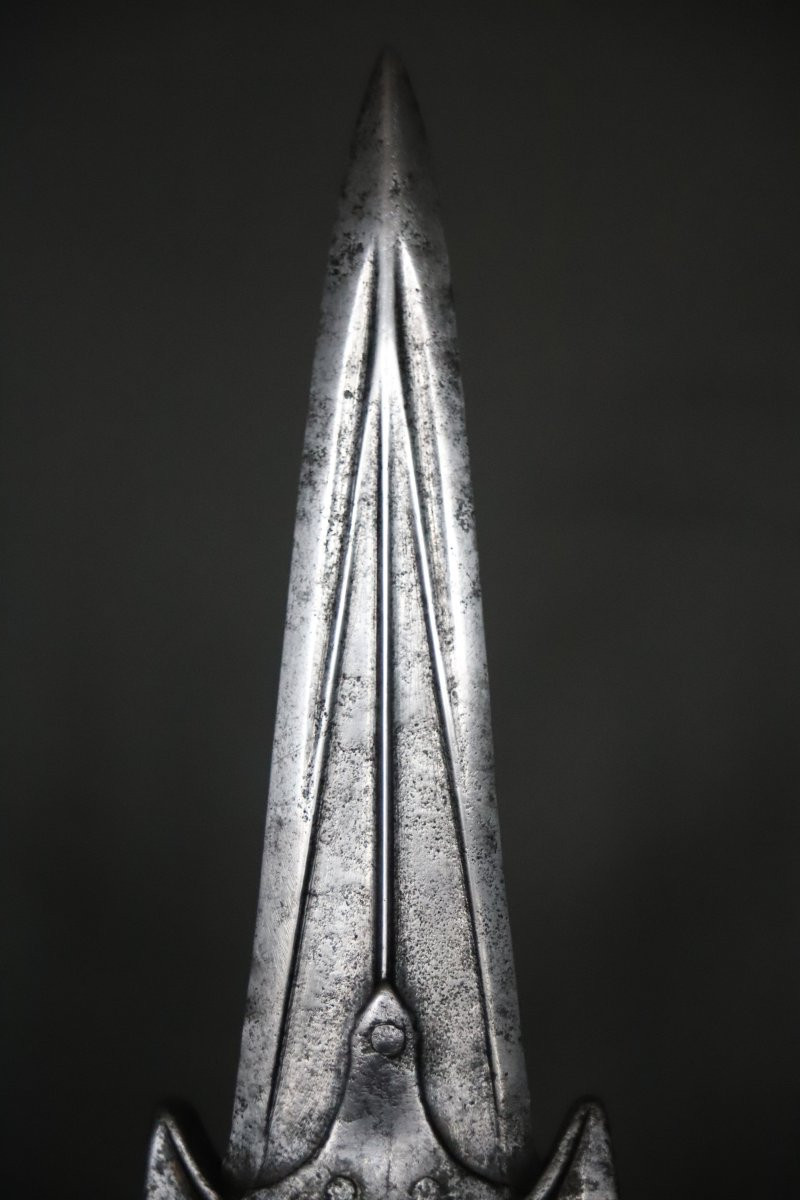 Dague (poignard) Indienne dit katar - Inde, 17ème-18ème siècle-photo-1