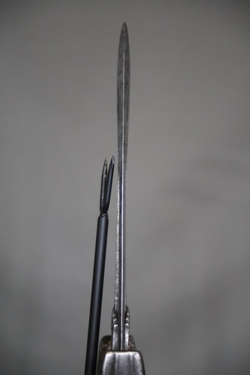 Dague (poignard) Indienne dit katar - Inde, 17ème-18ème siècle-photo-5