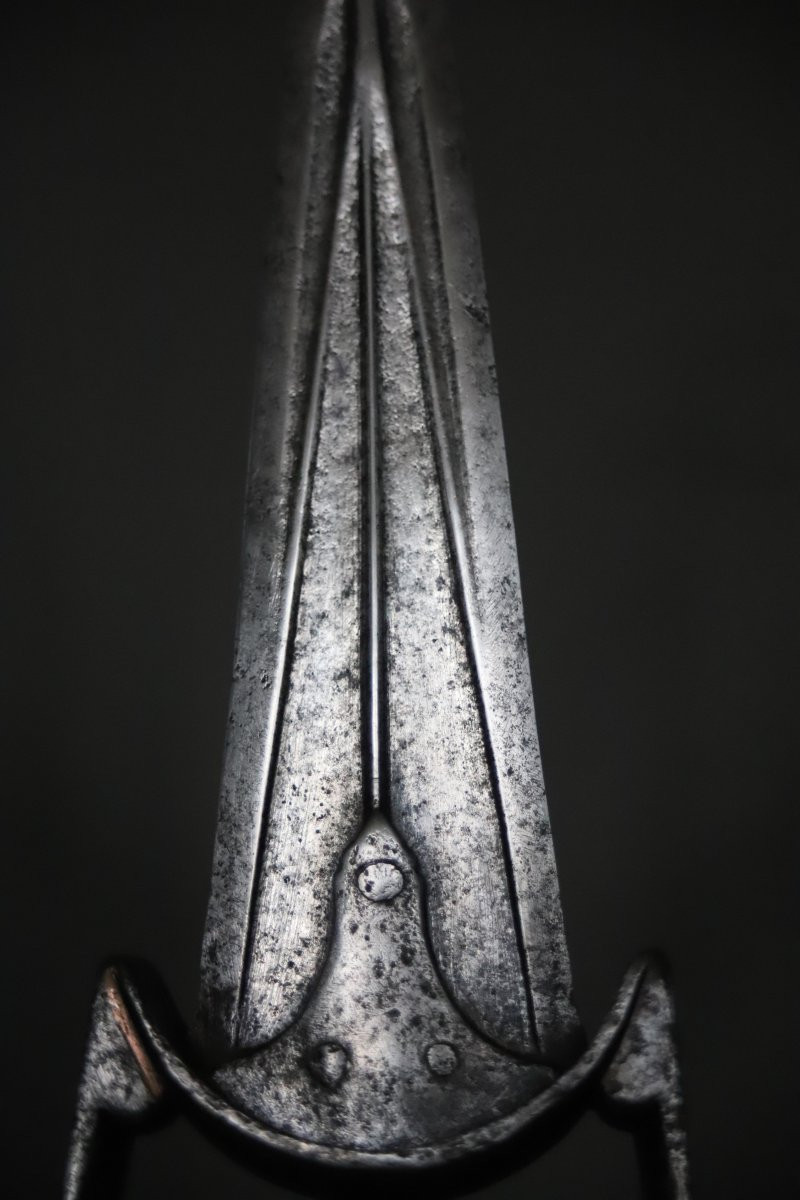 Dague (poignard) Indienne dit katar - Inde, 17ème-18ème siècle-photo-7