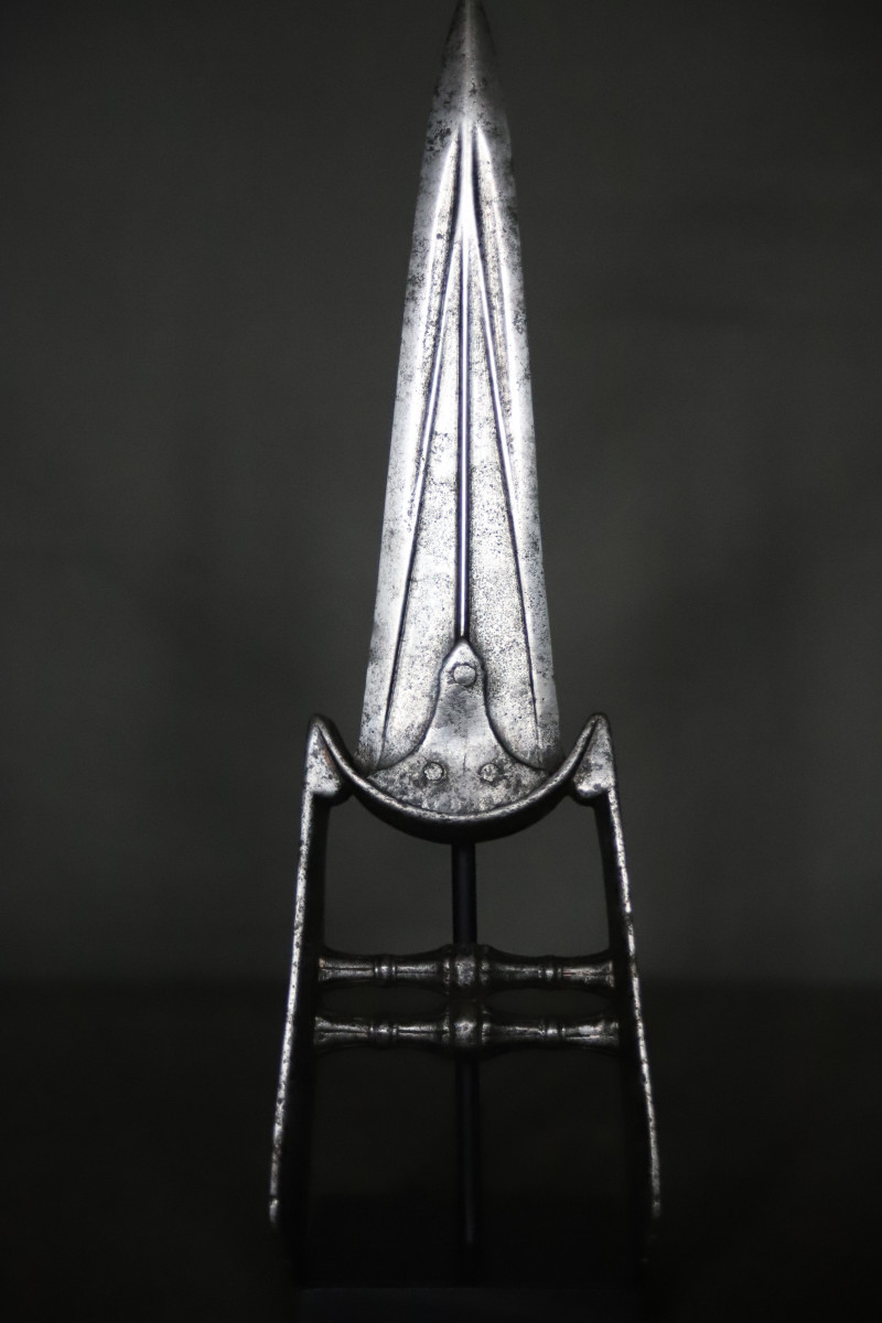 Dague (poignard) Indienne dit katar - Inde, 17ème-18ème siècle