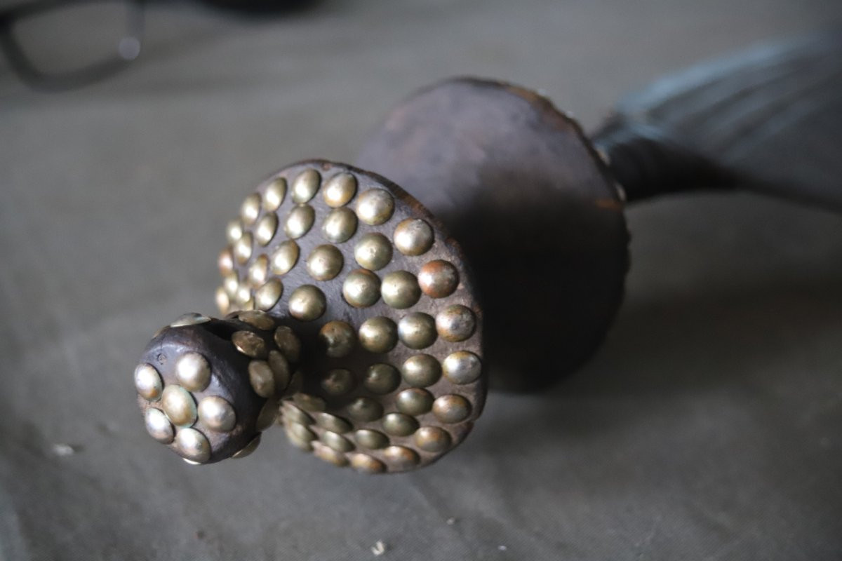 Sabre Faucille Simple - Populations Ngombé, Doko... Congo Rdc, 1ère Moitié 20ème Siècle -photo-6