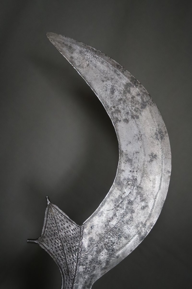 Sabre Faucille Simple - Populations Ngombé, Doko... Congo Rdc, 1ère Moitié 20ème Siècle -photo-7